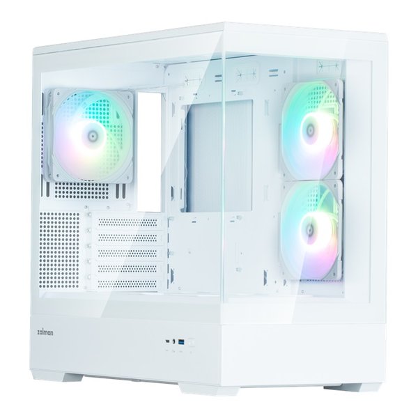 【20日は24時間限定クーポン配布！】ZALMAN ザルマンP30 V2 ホワイト P30WHITEV2(2636171)送料無料