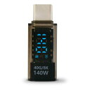 【スーパーSALE要エントリーで最大300%ポイントバック】JTT ジェイティーティー)USB4対応 Type-C電力ディスプレイ スケルトンブラック TCTC...