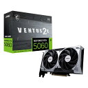 【スーパーSALE要エントリーで最大300%ポイントバック】MSI エムエスアイGeForce RTX 5060 8G VENTUS 2X OC グラフィックボ...
