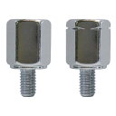 【30日限定クーポン配布】TANAX タナックス正ネジアダプター(クロームメッキ/8mm) SHM-8(2193566)代引不可