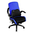 【スーパーSALE要エントリーで最大300%ポイントバック】Bauhutte バウヒュッテゲーミングメッシュチェア ブルー G-130-BU(2508059)代...