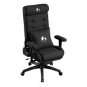 【スーパーSALE要エントリーで最大300%ポイントバック】Bauhutte バウヒュッテゲーミングソファチェア2 ファブリックタイプ/ブラック G-370-B...
