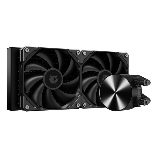 【18日は24時間限定クーポン配布！】AINEX アイネックス2連ファン AIO 水冷CPUクーラー ブラック FX240-PRO(2653121)送料無料