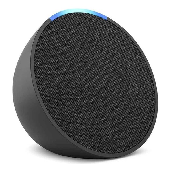 【15日は24時間限定クーポン配布！】Amazon アマゾンEcho Pop コンパクトスマートスピーカー with Alexa チャコール B09WX3PJ3X(2642861)送料無料