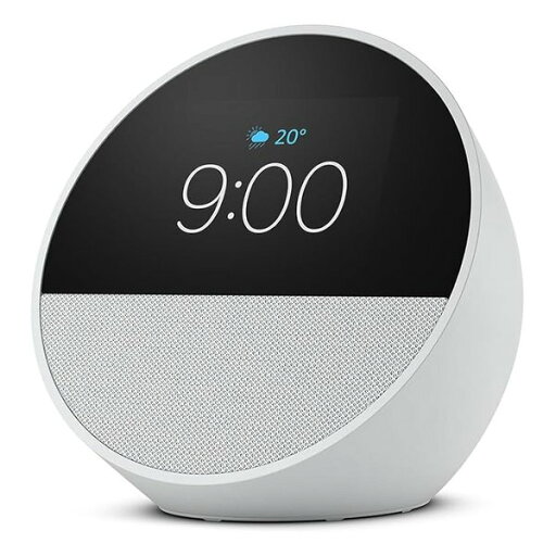 【20日は24時間限定クーポン配布!】Amazon アマゾンAmazon Echo Spot with Alexa グレーシャーホワイト B0C2RZWV9B(2642860)送料無料 【20日は24時間限定クーポン配布!】Amazon アマゾンAmazon Echo Spot with Alexa グレーシャーホワイト B0C2RZWV9B(2642860)送料無料