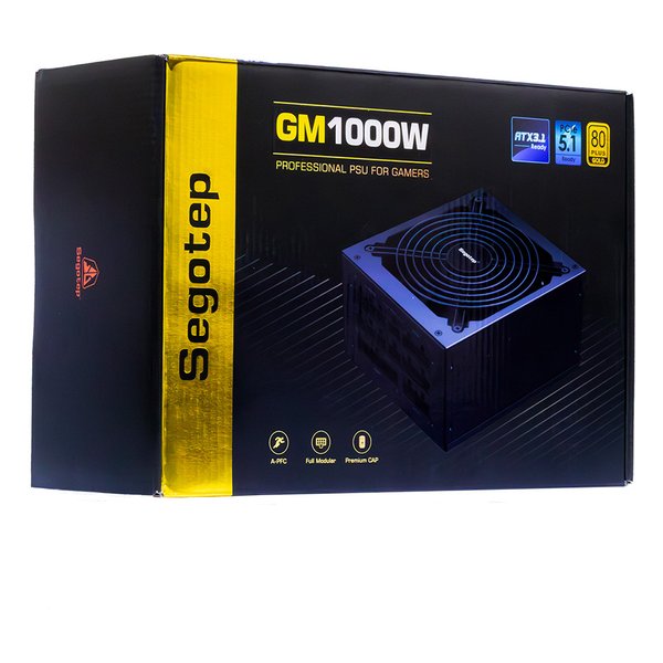 Segotep ƥåGM1000W ATX 3.1 80PLUS GOLD ǧ Ÿ˥å GM1000WATX3.1+PCI-E...