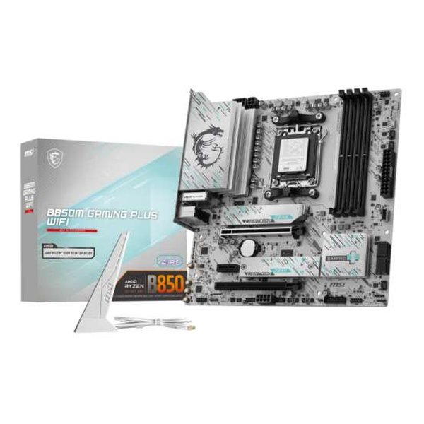 【18日は24時間限定クーポン配布！】MSI エムエスアイB850チップセット搭載 AMD Ryzen9000/8000/7000シリーズ対応 microATXマザーボード B850MGAMINGPLUSWIFI(2653083)送料無料