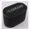 【30日限定クーポン配布】RAMAIR(ラムエア)エアフィルター MSタイプ 1個/ピッチ83mm以上 MS-H09(2651995)代引不可 送料無料