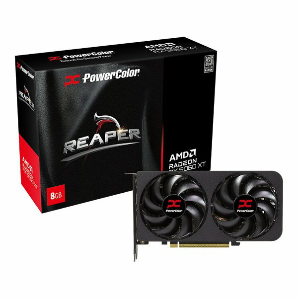 PowerColorʥѥ顼Reaper AMD Radeon RX 9060 XT 8GB GDDR6 եåܡ ž...