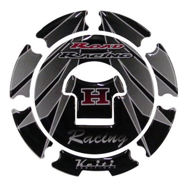【15日は24時間限定クーポン配布！】Keiti ケイティフュエルキャップパッド HONDA/ウイング/ブラック RHD205K(2651857)代引不可 送料無料
