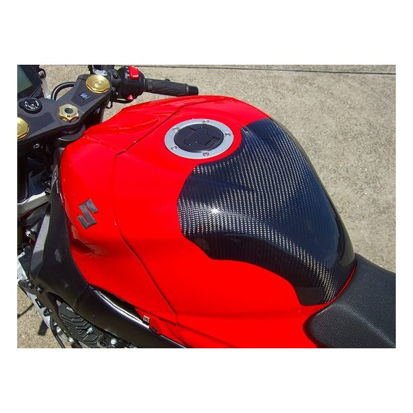 【20日は24時間限定クーポン配布！】CLEVER WOLF クレバーウルフタンクプロテクター カーボン/綾織 GSX-R1000 17 17G1-108-03(2442147)代引不可 送料無料