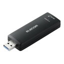 【25日は24時間限定クーポン配布&要エントリーでポイント抽選】ELECOM エレコムWiFi 無線LAN子機 USB 3.0対応 無線LANアダプタ 2880+2880+688Mbps Wi-Fi 7 WDC-BE28TU3-B(2654549)送料無料