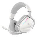 【15日限定クーポン配布】CORSAIR コルセアワイヤレスゲーミングヘッドセット VOID WIRELESS V2 WHITE CA-9011380-WW(2654707)送料無料