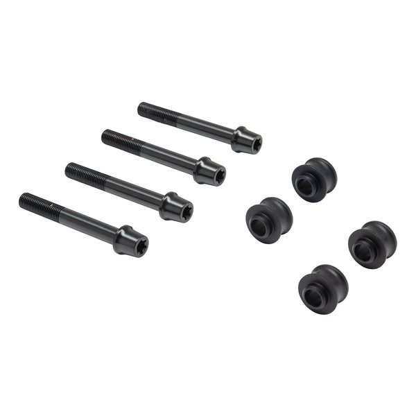 【15日は24時間限定クーポン配布】PLOT BREMBO（プロトブレンボ）オフセットカラーマウントボルトセット 適合キャリパーA テーパーキャップ ブラック CBK-01ATB(2630693)代引不可 送料無料