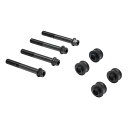 【30日は24時間限定クーポン配布】PLOT BREMBO(プロトブレンボ)オフセットカラーマウントボルトセット 適合キャリパーA フランジ六角 ブラック CBK-01AFB(2630713)代引不可 送料無料