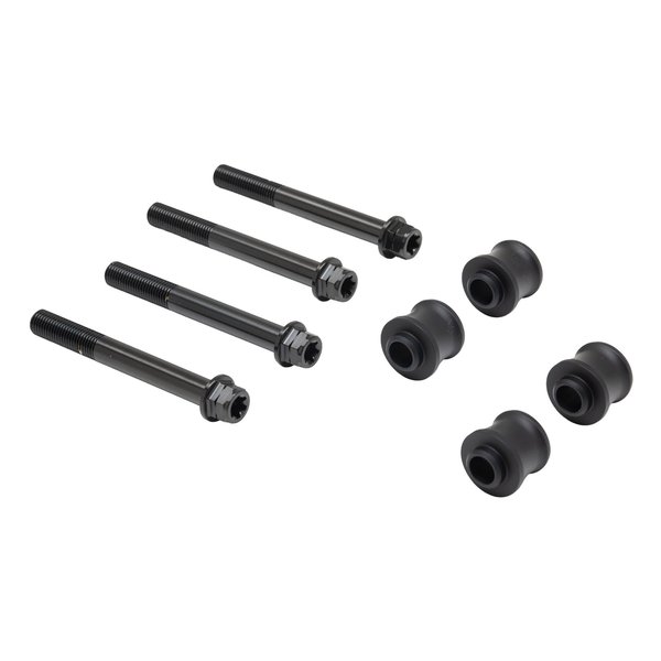 【15日は24時間限定クーポン配布】PLOT BREMBO（プロトブレンボ）オフセットカラーマウントボルトセット 適合キャリパーB フランジ六角 ブラック CBK-02BFB(2630763)代引不可 送料無料