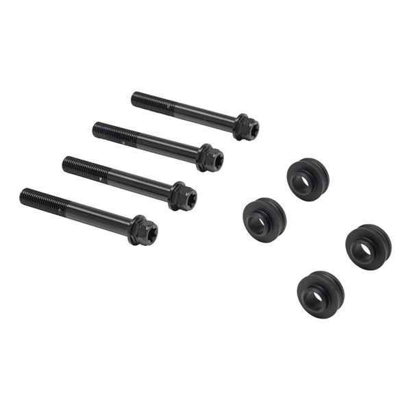 【15日は24時間限定クーポン配布】PLOT BREMBO（プロトブレンボ）オフセットカラーマウントボルトセット 適合キャリパーB フランジ六角 ブラック CBK-05BFB(2630764)代引不可 送料無料