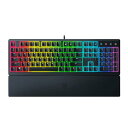 【15日限定クーポン配布】Razer レーザーOrnata V3 US ゲーミングキーボード Chroma RGB対応 ロープロファイル 英語配列 RZ03-04460100-R3M1(2654670)送料無料