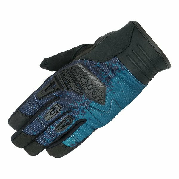 【20日は24時間限定クーポン配布】ROUGH&ROAD ラフアンドロードトレイルツーリンググローブ RR8028SPK-TQ6(2646031)代引不可 送料無料