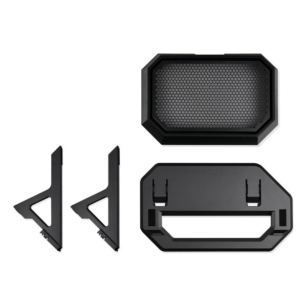 【20日は24時間限定クーポン配布】thermaltake サーマルテイクChassis Stand Kit for The Tower 600 Black 横置き用 スタンド・ボトムカバーキット AC-076-ON1NAN-A1(2624383)代引不可 送料無料