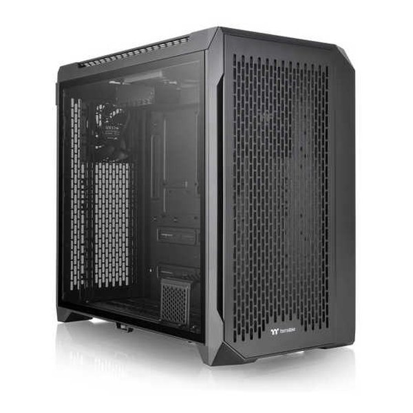 【1日は24時間限定クーポン配布】thermaltake サーマルテイクCTE C750 Air -Black- CTEレイアウト＋140mm ケースファン3基搭載 E-ATX対応 CA-1X6-00F1WN-00(2654302)代引不可 送料無料