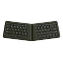 【20日は24時間限定クーポン配布】Owltech オウルテックBluetooth 2つ折りキーボード 英語/64キー OWL-BTKB6402-BK(2426007)送料無料