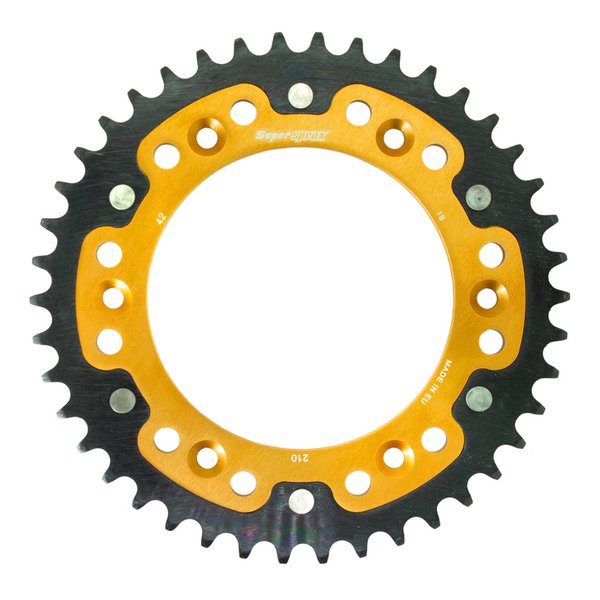 Rakuten - 【25日はエントリーで最大5000p＆クーポン配布】Supersprox スーパースプロックスSPX REAR STEALTH 210-42T GLD RST-21042-GLD(2534432)代引不可 送料無料