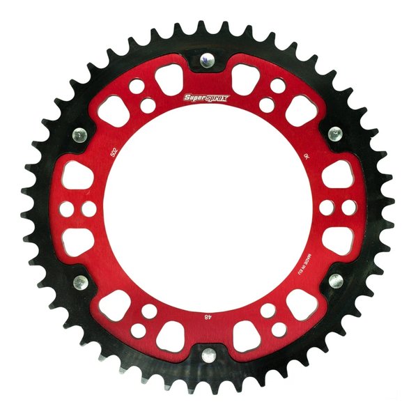 【25日は24時間限定クーポン配布】Supersprox スーパースプロックスSPX REAR STEALTH 502-48T RED RST-50248-RED(2534566)代引不可 送料無料
