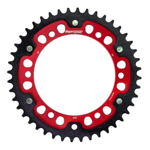 【25日は24時間限定クーポン配布】Supersprox スーパースプロックスSPX REAR STEALTH 502-44T RED RST-50244-RED(2534558)代引不可 送料無料