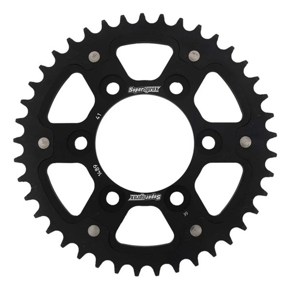 【20日は24時間限定クーポン配布】Supersprox スーパースプロックスSPX REAR STEALTH 1489-41T BLK RST-148941-BLK(2534381)代引不可 送料無料