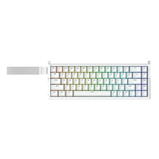 【8/10は要エントリー抽選で最大1万ポイント&クーポン配布】IROK(アイロック)ラピッドトリガーキーボード 8000HZ/64 Khz/0.1ms/アルミニウム/ホワイト IROK-MG68-WHITE(2655511)送料無料 【8/10は要エントリー抽選で最大1万ポイント&クーポン配布】IROK(アイロック)ラピッドトリガーキーボード 8000HZ/64 Khz/0.1ms/アルミニウム/ホワイト IROK-MG68-WHITE(2655511)送料無料