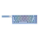 【15日は24時間限定クーポン配布】IYX アイワイエックスラピッドトリガー ゲーミングキーボード 8000HZ/32000HZ/0.1ms/アルミニウム/ブルー IYX-MU68 ULTRA-BL(2655517)送料無料