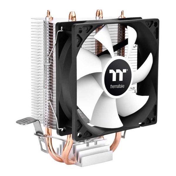 【20日は24時間限定クーポン配布】thermaltake サーマルテイクContac 9 SE サイドフロー型 92mm LGA1700、Socket AM5・AM4対応 CPUクーラー CL-P106-AL09WT-A(2615426)代引不可