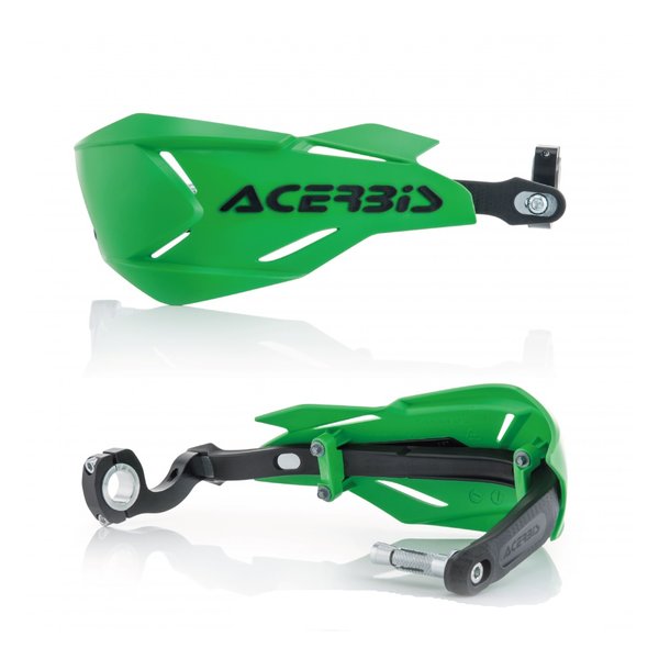 Rakuten - 【20日は24時間限定クーポン配布】ACERBIS アチェルビスAC X-FACTORYハンドガード GR/BK AC-22397GR/BK(2644656)代引不可 送料無料