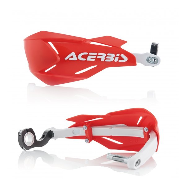 【20日は24時間限定クーポン配布】ACERBIS アチェルビスAC X-FACTORYハンドガード RD/WH AC-22397RD/WH(2644660)代引不可 送料無料