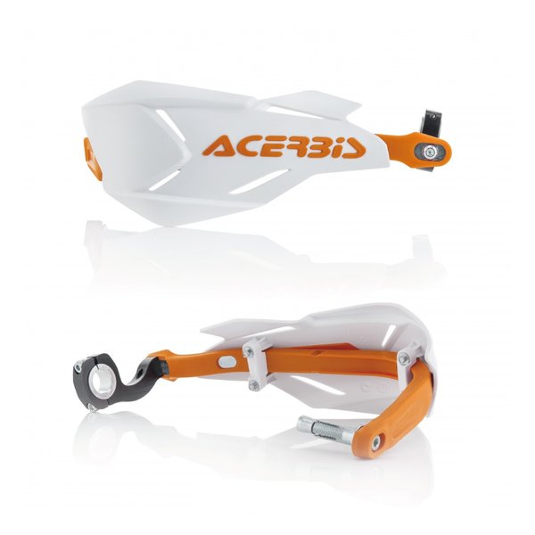 【20日は24時間限定クーポン配布】ACERBIS アチェルビスAC X-FACTORYハンドガード WH/OR AC-22397WH/OR(2644663)代引不可 送料無料
