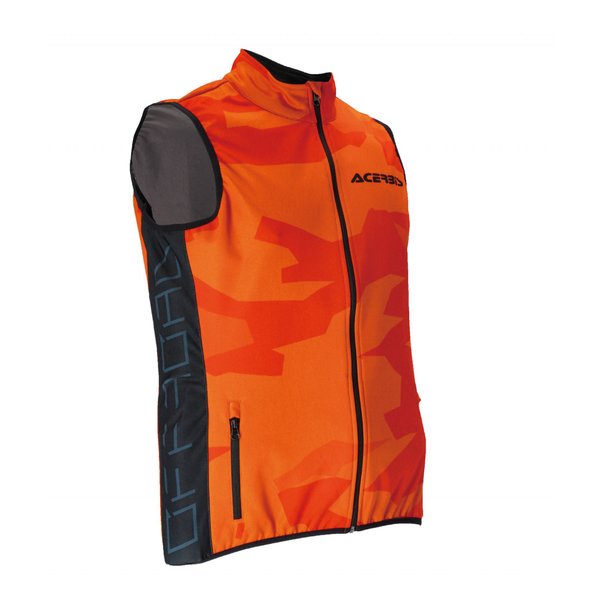 【30日はエントリーで最大5000ポイント】ACERBIS アチェルビスSOFTSHELL X-WINDベスト OR-3XL AC-23441OR6(2644809)代引不可 送料無料