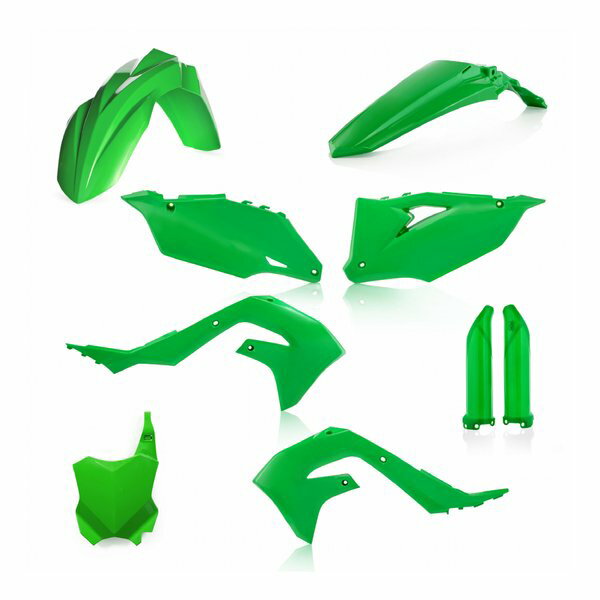 【15日は24時間限定クーポン配布】ACERBIS アチェルビスPLASTICフルキット KX250 4T/X 21-24 GR AC-23649GR(2644857)代引不可 送料無料