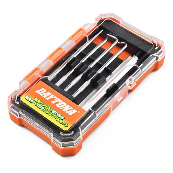 【15日は24時間限定クーポン配布】DAYTONA デイトナピックツールセット 専用ケース付き 61372(2658489)