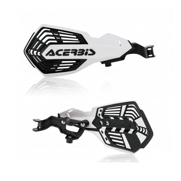【25日は24時間限定クーポン配布】ACERBIS アチェルビスK-FUTURE ハンドガード WH/BK #237 AC-24297WH/..