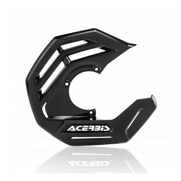 Rakuten - 【20日はエントリーで最大5000ポイント】ACERBIS アチェルビスAC X-FUTURE Fディスクカバー BK AC-24328BK(2645092)代引不可 送料無料
