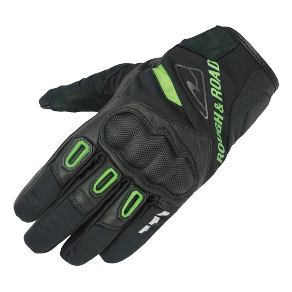 【15日は24時間限定クーポン配布】ROUGH&ROAD ラフアンドロードウインドガードプロテクショングローブ ライム-S RR8659LM1(2579224)代引不可 送料無料