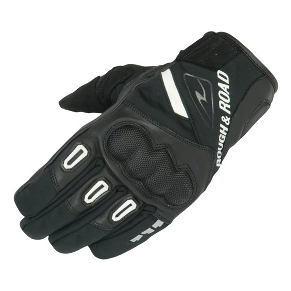 【20日は24時間限定クーポン配布】ROUGH&ROAD ラフアンドロードウインドガードプロテクショングローブ ホワイト-S RR8659WH1(2579234)代引不可 送料無料