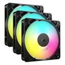 【11/1ポイント2倍&クーポン配布】CORSAIR コルセアファン RS120 ARGB Triple Fans RGB LED8個搭載/4ピンPWMコネクタ...