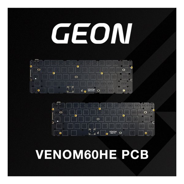 【15日は24時間限定クーポン配布】GEONWORKS ジオンワークスGEON VENOM60HE PCB 7U プロフェッショナル..