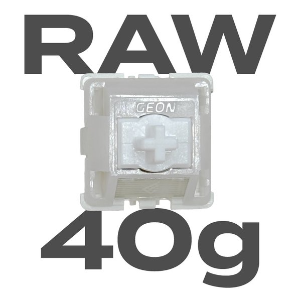 【15日は24時間限定クーポン配布】GEONWORKS ジオンワークスGEON Raw HE Switch 40g/5個セット GN-RWHE..