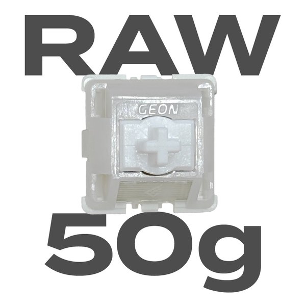 【15日は24時間限定クーポン配布】GEONWORKS ジオンワークスGEON Raw HE Switch 50g/5個セット GN-RWHE..