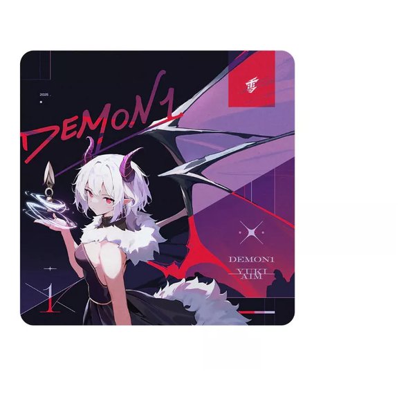 【10/1ポイント2倍&クーポン配布】Yuki Aim(ユキエイム)Yuki Aim x Demon1 Cloth Mousepad YA-MP-25-DEMON1(2661163)送料無料