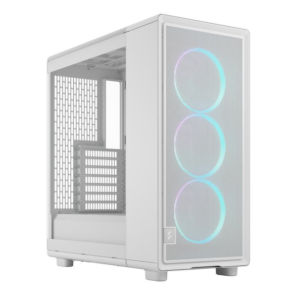 【1日は24時間限定クーポン配布】Fractal Design フラクタルデザインEpoch White TG RGB Clear tint FD-C-EPO1A-05(2661682)代引不可 送料無料