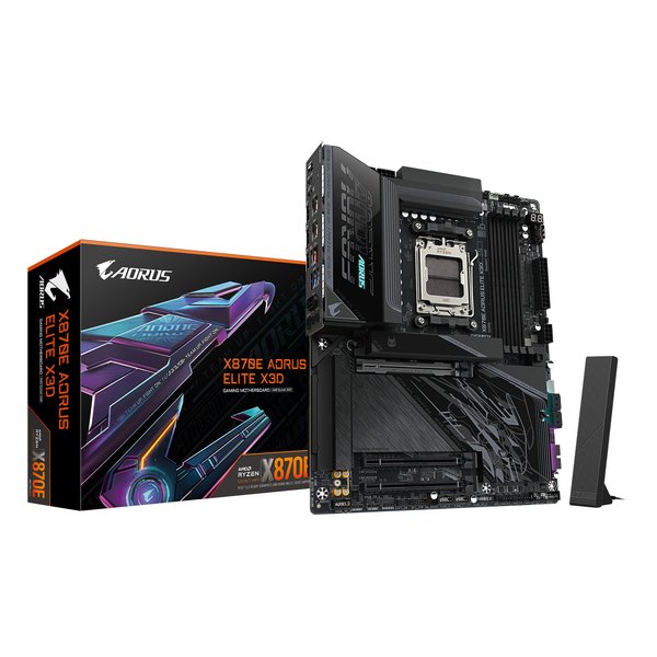 【10日は24時間限定クーポン配布】GIGABYTE ギガバイトX870E AORUS ELITE X3D ATXマザーボード X870E A ELITE X(2661171)代引不可 送料無料